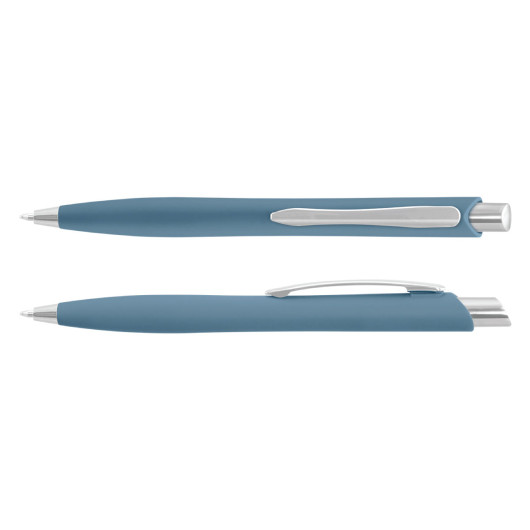 Wilston Soft Touch Pens Slate Blue